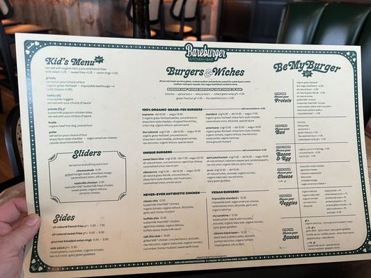 Menu photo 2 Bareburger - Ridgefield Ridgefield, CT Menu photo 2 Bareburger - Ridgefield Ridgefield, CT