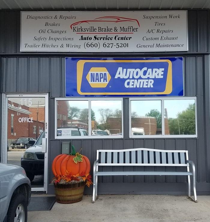 KIRKSVILLE BRAKE & MUFFLER Updated August 2024 115 N Marion St