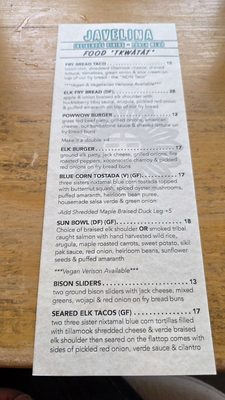 Menu photo 8 Javelina Portland, OR Menu photo 8 Javelina Portland, OR