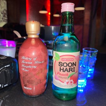 Joo Pocha - Raspberry Wine and Peach Soju - Korean Near Me - Los Angeles, California Joo Pocha - Raspberry Wine and Peach Soju - Korean Near Me - Los Angeles, California
