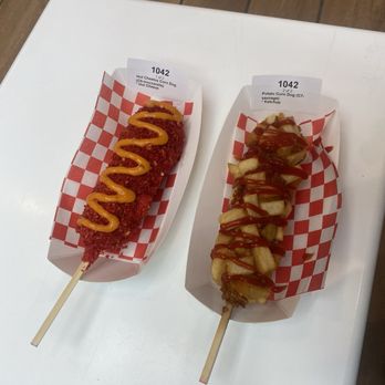 Devil & Angel Desserts - Korean corn dogs - Desserts Near Me - Torrance, California
