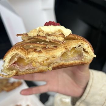 Butter & Crumble - Passionfruit raspberry pan suisse, AMAZING - Bakeries Near Me - San Francisco, California