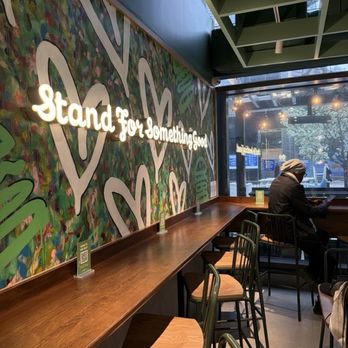 Shake Shack - View out onto King Street West was a fun spot to eat at! - Burgers Near Me - Toronto, Ontario Shake Shack - View out onto King Street West was a fun spot to eat at! - Burgers Near Me - Toronto, Ontario