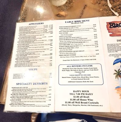 Menu photo 3 Blackbeard's Inn New Smyrna Beach, FL Menu photo 3 Blackbeard's Inn New Smyrna Beach, FL