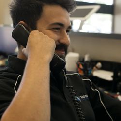Praetas Technologies - Juan on the phone