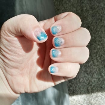 NY Nails Spa - Broke my nails... So tina did what she could.. Still super cute.. All short and stubby. - Nail Salons Near Me - Valencia, California NY Nails Spa - Broke my nails... So tina did what she could.. Still super cute.. All short and stubby. - Nail Salons Near Me - Valencia, California