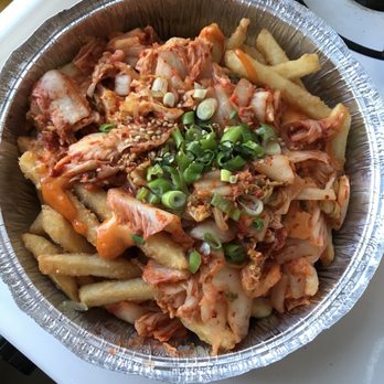 Mokja - Kimchi Fries - Korean Near Me - Astoria, New York Mokja - Kimchi Fries - Korean Near Me - Astoria, New York