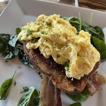 Jekyll and Hyde Taphouse Grill - Croque madame with scrambled eggs - Bars Near Me - Matthews, North Carolina Jekyll and Hyde Taphouse Grill - Croque madame with scrambled eggs - Bars Near Me - Matthews, North Carolina