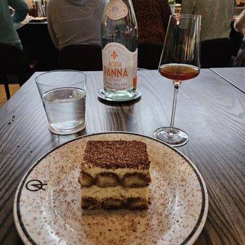 Osteria Alberico - Tiramisu with Vin Santo - Pizza Near Me - Englewood, Colorado Osteria Alberico - Tiramisu with Vin Santo - Pizza Near Me - Englewood, Colorado