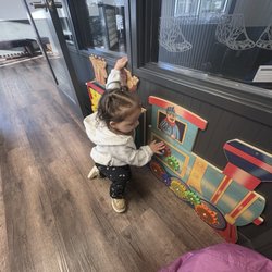 Agape Pediatric Therapy - Maggie playing in the waiting area.