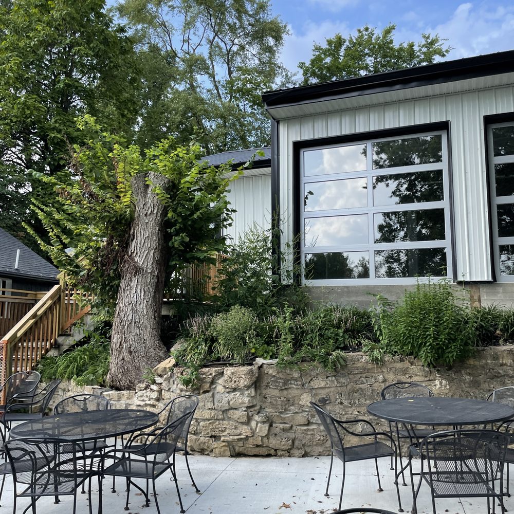 Good News Brewing - Augusta - patio area with tables and chairs - Breweries Near Me - Augusta, Missouri Good News Brewing - Augusta - patio area with tables and chairs - Breweries Near Me - Augusta, Missouri