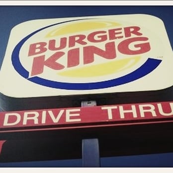 Burger King - a drive thru sign - Burgers Near Me - Summersville, West Virginia