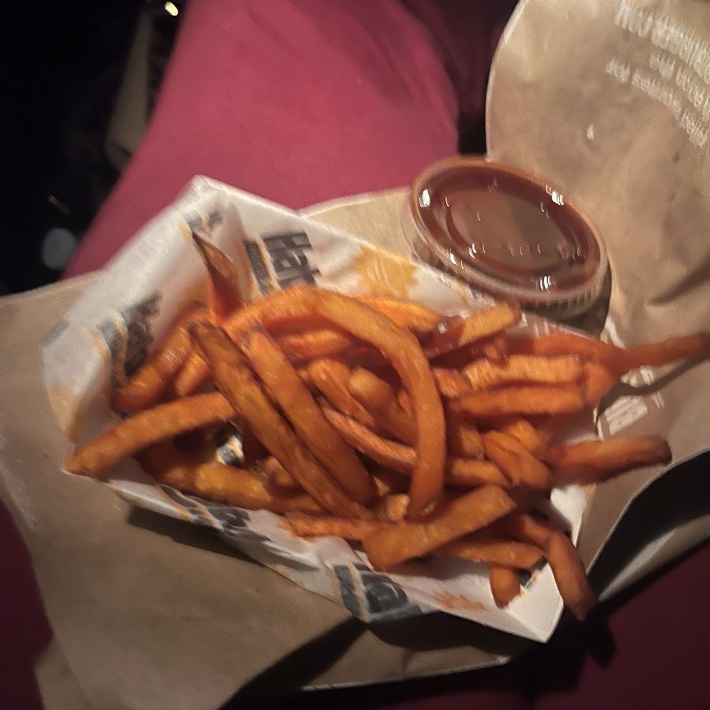 My "full order" of sweet potato fries