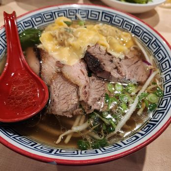 Tiger Belly Noodle Bar - Brisket Pho with wonton added. - Sushi Bars Near Me - Granby, Connecticut Tiger Belly Noodle Bar - Brisket Pho with wonton added. - Sushi Bars Near Me - Granby, Connecticut