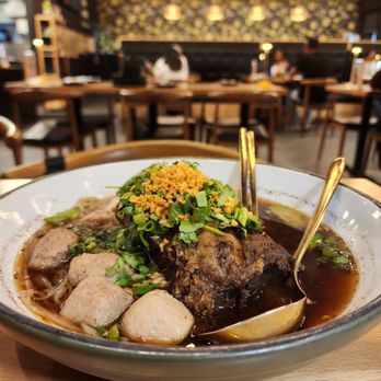 Manaao - Thai Boat Noodle with Bone-in Braised Short Rib - Thai Near Me - Tustin, California