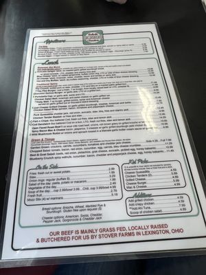 Menu photo 4 Eclectic Diner & Sweeterie Delaware, OH