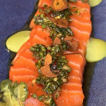 Brownstone 22 - Salmon Belly Sashimi - Seafood Near Me - Salt Lake City, Utah