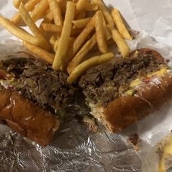 8" Cheesesteak Sub with Fries