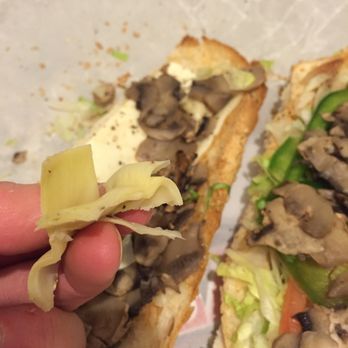 Just Pizza - This was the 2nd veggie sub ordered from you that I had to dig through to find artichokes. Luckily I paid for the extra mushrooms.... - Pizza Near Me - Buffalo, New York