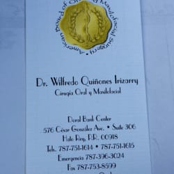 Wilfredo Quiñones Irizarry, DDS