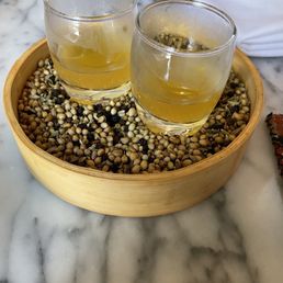 Vegetable broth shot