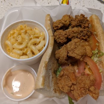 Soul Fish Cafe - Peacemaker (shrimp & oyster) Po'boy - Southern Near Me - Memphis, Tennessee Soul Fish Cafe - Peacemaker (shrimp & oyster) Po'boy - Southern Near Me - Memphis, Tennessee
