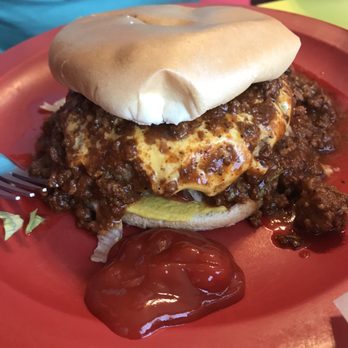 Burger Barn - Chile cheese burger - Hot Dogs Near Me - Webbers Falls, Oklahoma