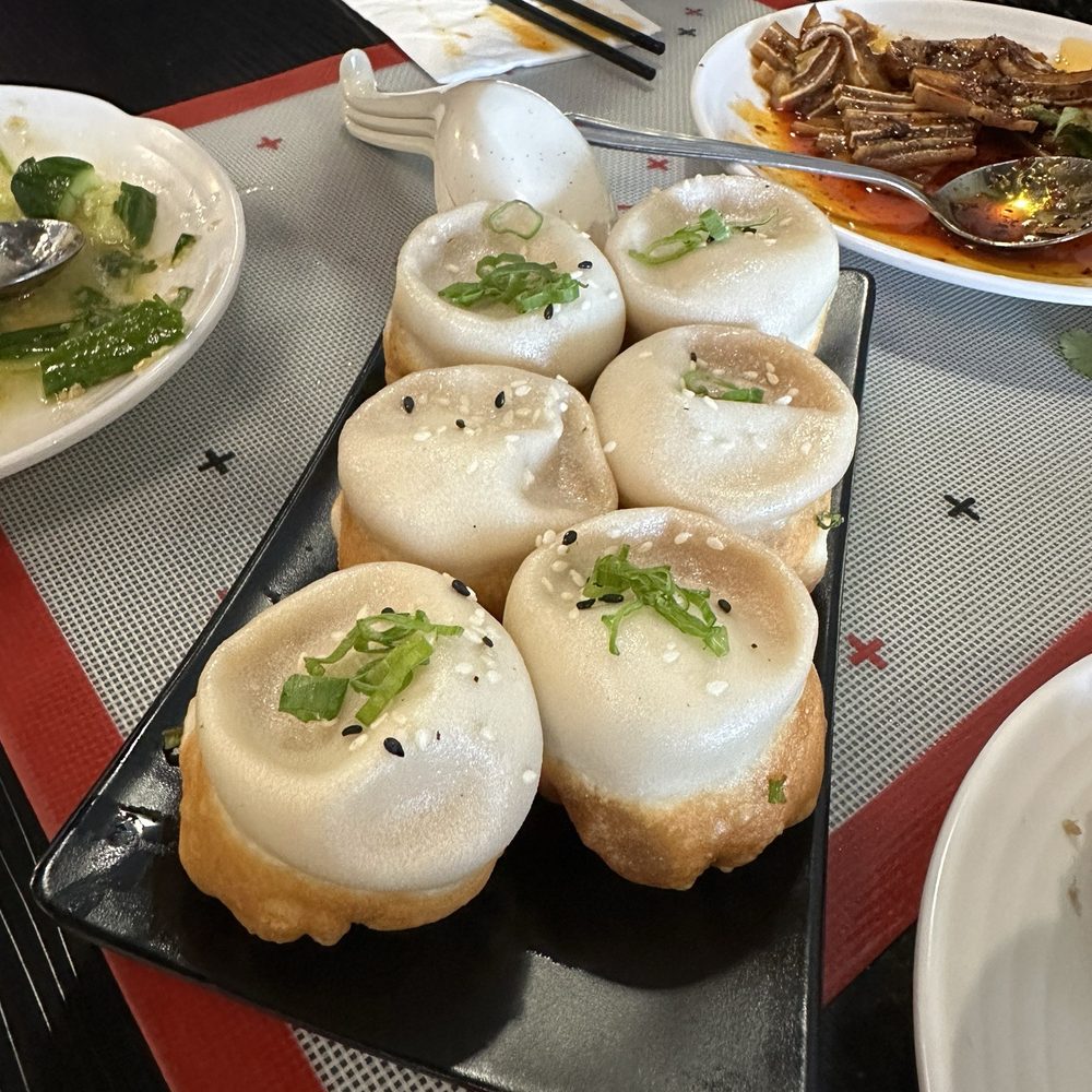 Dumpling Zone - Sheng jian bao - pan fried pork buns are a must get - Dim Sum Near Me - San Francisco, California Dumpling Zone - Sheng jian bao - pan fried pork buns are a must get - Dim Sum Near Me - San Francisco, California