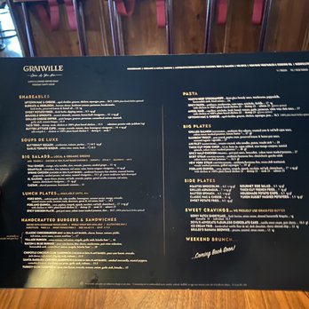 GRANVILLE - Menu - New American Near Me - Pasadena, California GRANVILLE - Menu - New American Near Me - Pasadena, California