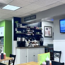That Breakfast Place - Seating area and coffee/tea bar