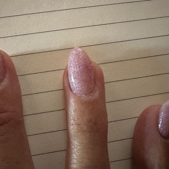 Alta Sierra Nails - This nail is the one that has a mind of its own, shifting off to the left. - Nail Salons Near Me - Grass Valley, California