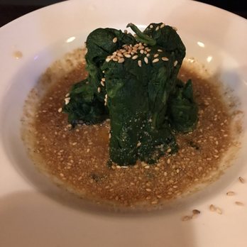 Sushi Tri - Gome ae. Delicious sesame seed sauce. - Sushi Bars Near Me - Novato, California