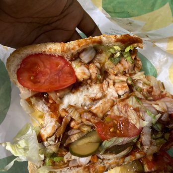 Subway - Chicken & Bacon BBQ Melt Sandwich - Sandwiches Near Me - Virginia Beach, Virginia
