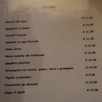 La Taverna dei Mercanti - Menu - Italian Near Me - Turin, TO La Taverna dei Mercanti - Menu - Italian Near Me - Turin, TO
