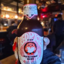Toki Underground - Hitachino, Red Rice Japanese Ale.