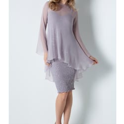 Sara Mique - Beautiful Silk Plisse' Pucker Dress and Silk Plisse Tunic by Sara Mique