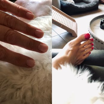 MD Nails - Gel nail in OPI Bubble Bath toes OPI - Nail Salons Near Me - Las Vegas, Nevada