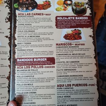 Bandidos Mexican Restaurant - Mexican Near Me - Cumberland, Rhode Island