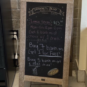 Saigon Blvd Bánh Mì - Specials - Vietnamese Near Me - Catonsville, Maryland