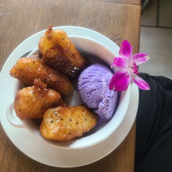 Baan Thai Bistro - Bananas and coconut ice cream - Thai Near Me - Indianapolis, Indiana