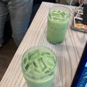 Gratitude Coffee Bar - Lavender matcha and honey matcha!! They are both soo delicious! - Coffee & Tea Near Me - Concord, California