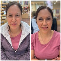 Merle Norman Cosmetics - Beautiful before and after.