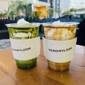 Memorylook - Matcha & Vanilla Einspanner Lattes - Coffee & Tea Near Me - Los Angeles, California Memorylook - Matcha & Vanilla Einspanner Lattes - Coffee & Tea Near Me - Los Angeles, California