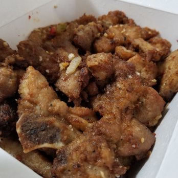 Congee Queen - Spice and Pepper salt pork chop ($12.50) - Chinese Near Me - Toronto, Ontario