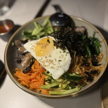 Seoul BAP - Mushroom Bibimbap - Korean Near Me - New York, New York