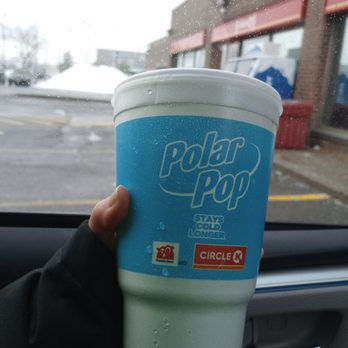 Circle k - Large Green Apple Crush Polar Pop. My friend Mary T gave me a coupon so I got it for free :) Thanks Mary! - Convenience Stores Near Me - Ottawa, Ontario