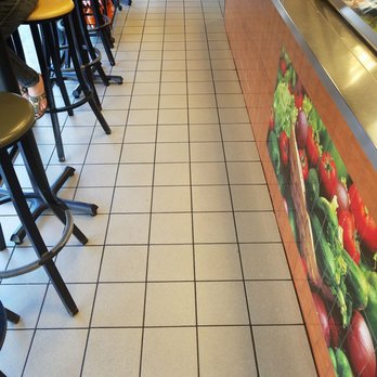 Subway - Clean floors are important. If the floor is always clean then you know they always keep the entire store clean! - Fast Food Near Me - Reseda, California
