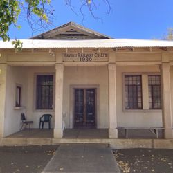 Mahukona State Park - Old rail station (behind a fence)