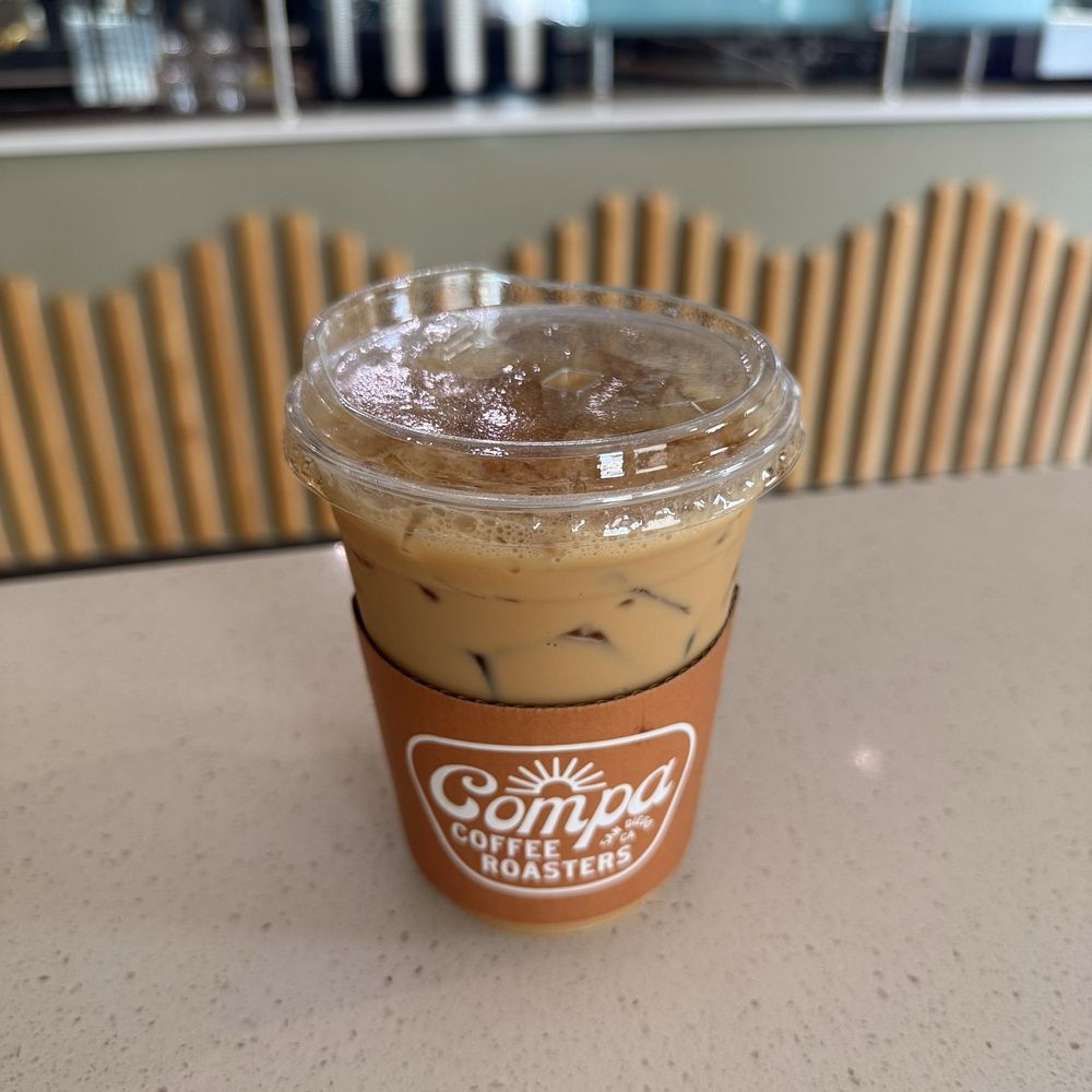 Compa Coffee Roasters - The Newton Latte (seasonal) - Coffee Roasteries Near Me - San Diego, California Compa Coffee Roasters - The Newton Latte (seasonal) - Coffee Roasteries Near Me - San Diego, California