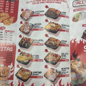 Blazin Chicken & Gyro - Menu - Seafood Near Me - Ewing, New Jersey Blazin Chicken & Gyro - Menu - Seafood Near Me - Ewing, New Jersey